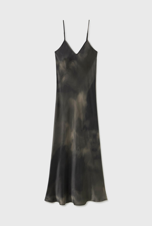 90S SLIP DRESS SMOKE