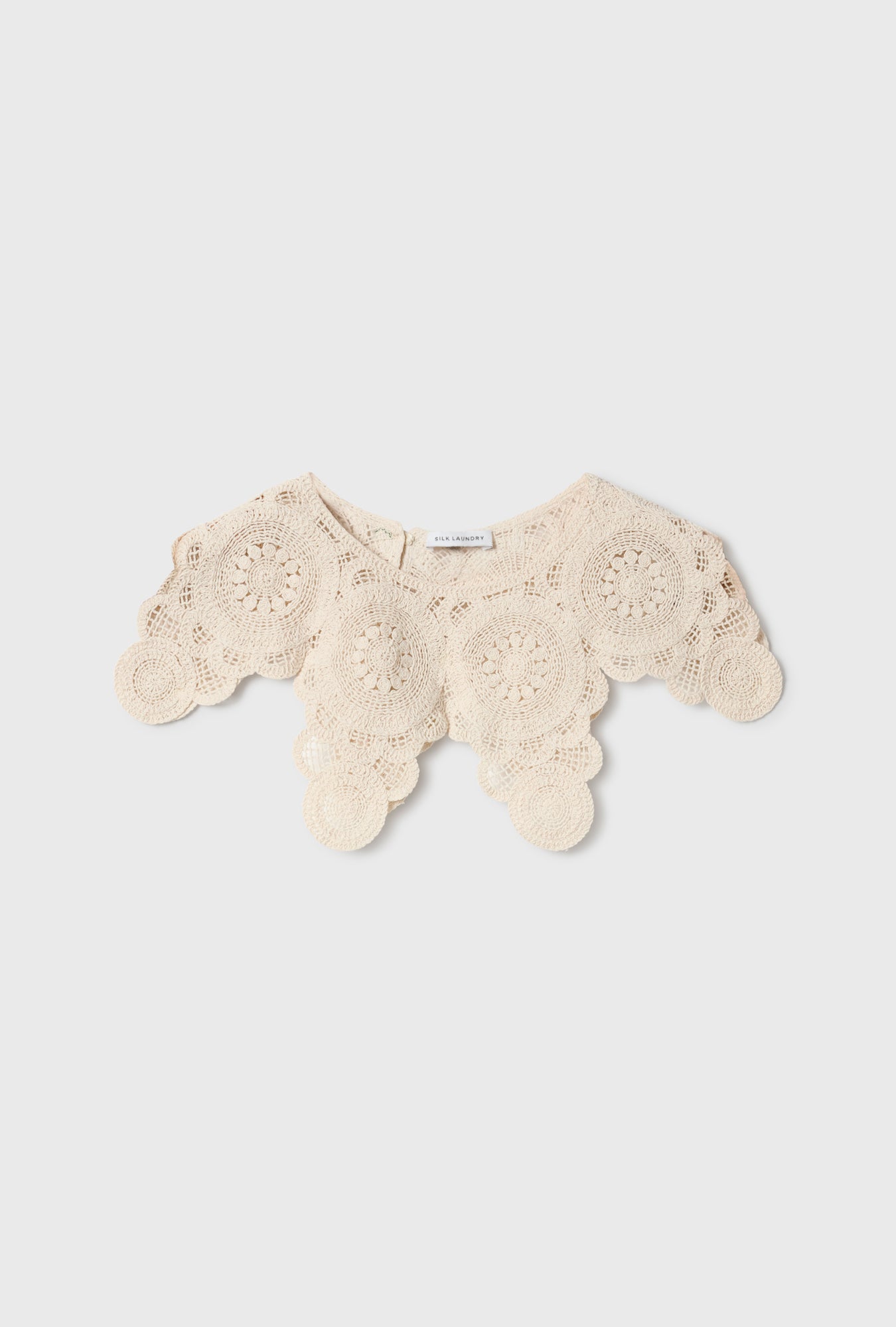 DOILIES COLLAR OFF-WHITE