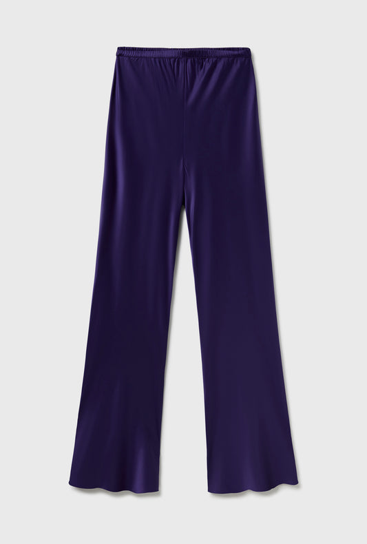 BIAS CUT PANTS PURPLE RAIN