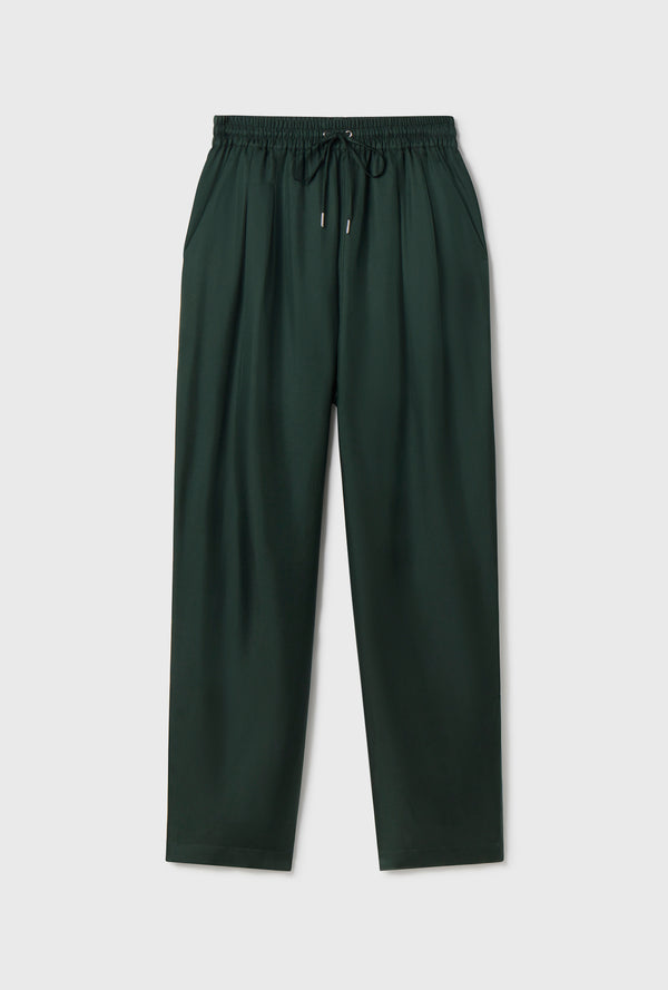 TWILL SLOUCH PANTS SCARAB